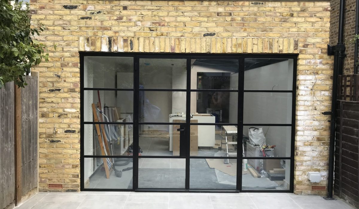 External W20 Black Steel Doors Design Plus London 3
